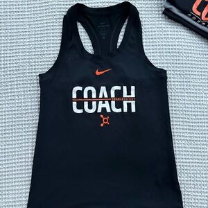 Women’s Orangetheory Coach Black Tank Top